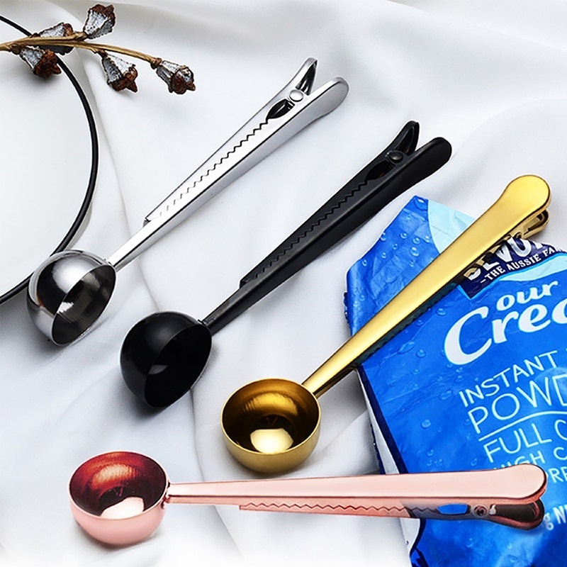Gardening Tools Long Handle - Cucchiaio da Caffè in Acciaio Inox