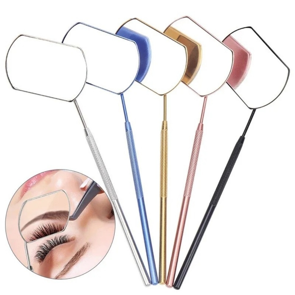 Gardening Tools Long Handle - Specchio per Extension Ciglia in Acciaio