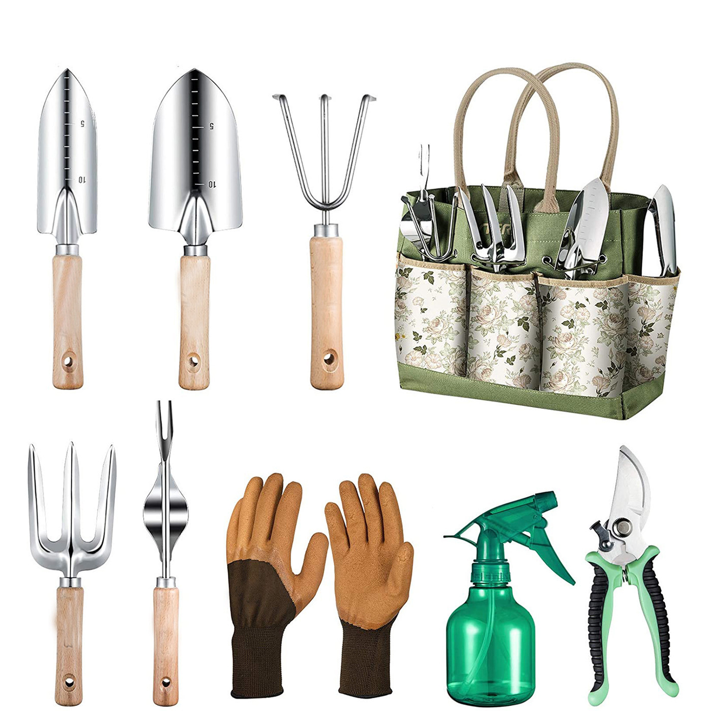 Set di attrezzi da giardinaggi - Gardening Tools Bag recensione e prezzo