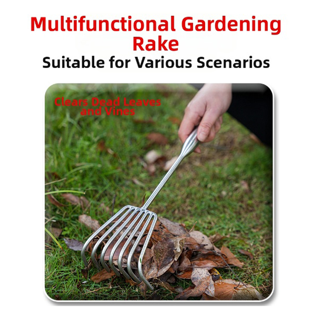 1 pz rastrello a mano da giard - Gardening Hand Tools Yard recensione e prezzo